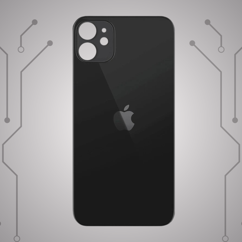 Safa Original Apple iphone 11 Back Panel - Black