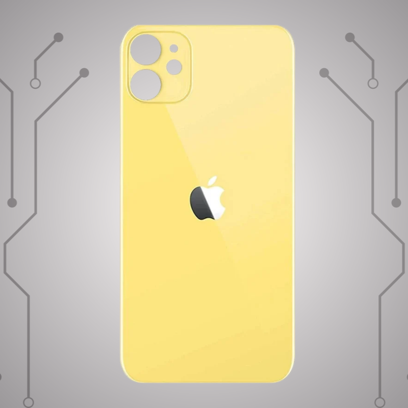 Safa Original Apple phone 11 Back Panel - Yellow