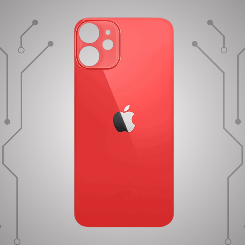 Safa Original Apple iPhone 12 Back Panel - Red