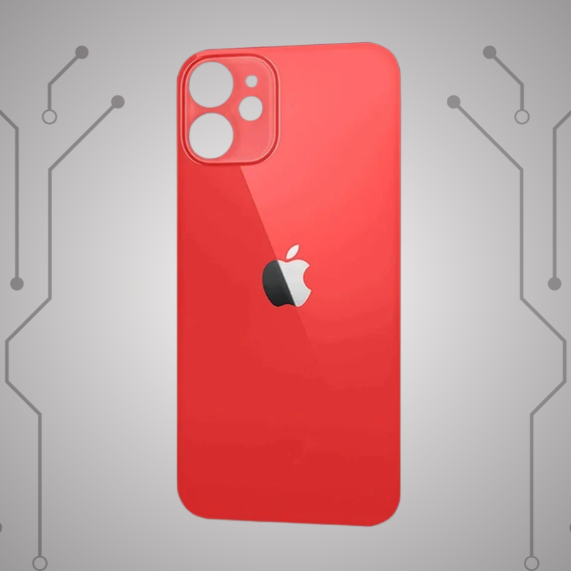 Safa Original Apple iPhone 12 Mini Back Panel - Red