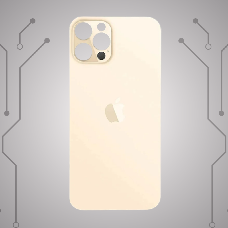 Safa Original Apple iPhone 12 Pro Back Panel - Gold