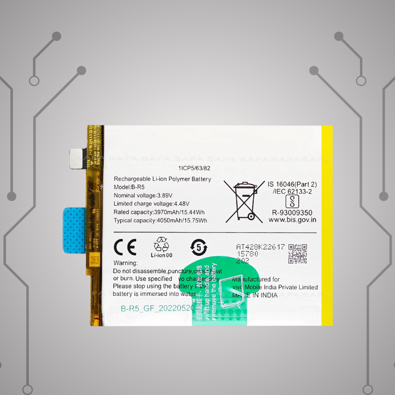 Safa Original Mobile Battery For VIVO V23e 5G-4050MAh (B-R5)