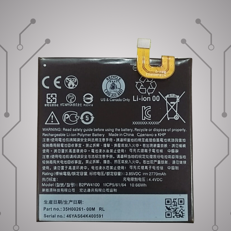 Safa Original Mobile Battery For Google Pixel-2770MAh (B2PW4100)