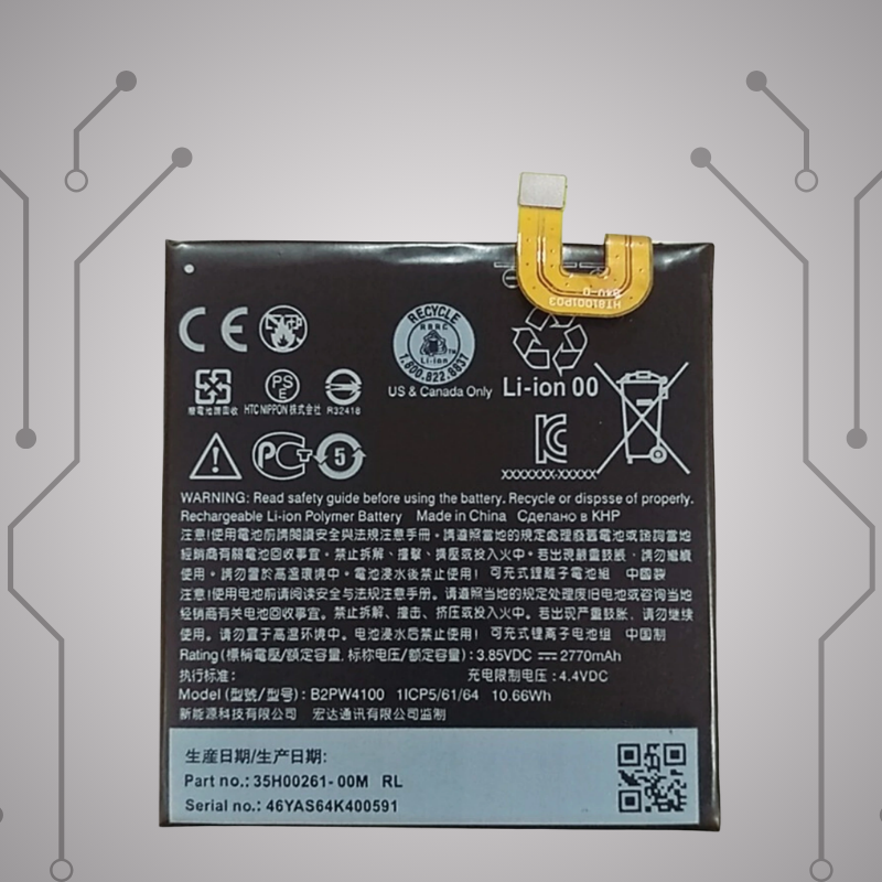 Safa Original Mobile Battery For Google Pixel-2770MAh (B2PW4100)