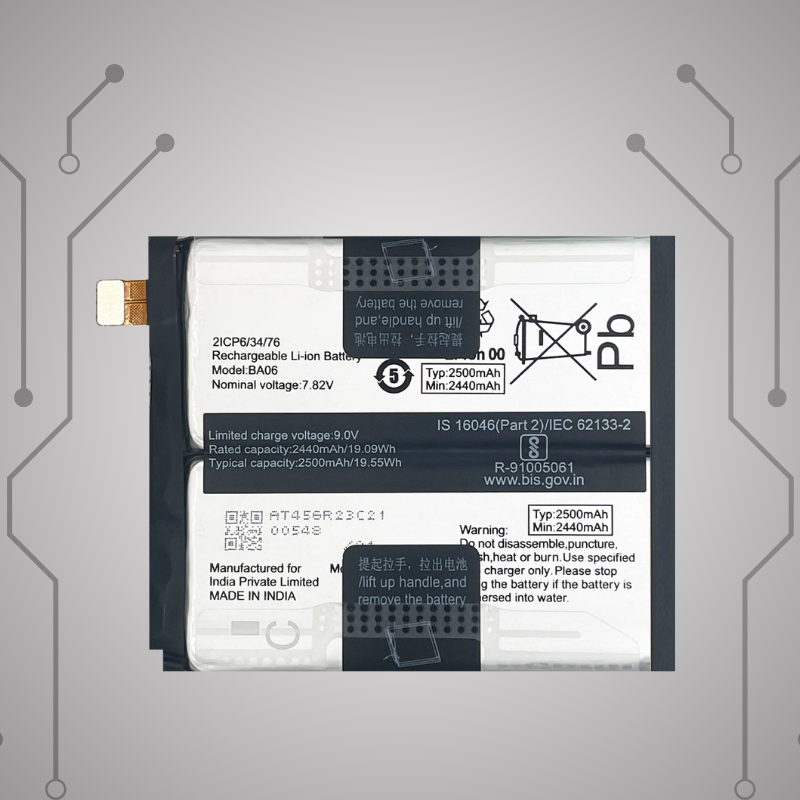 Safa Original Mobile Battery For VIVO X100-5000MAh (BA06)