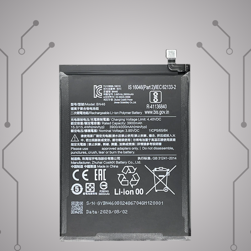 Safa Original Mobile Battery For Redmi 7-4000MAh (BAT_BN46)