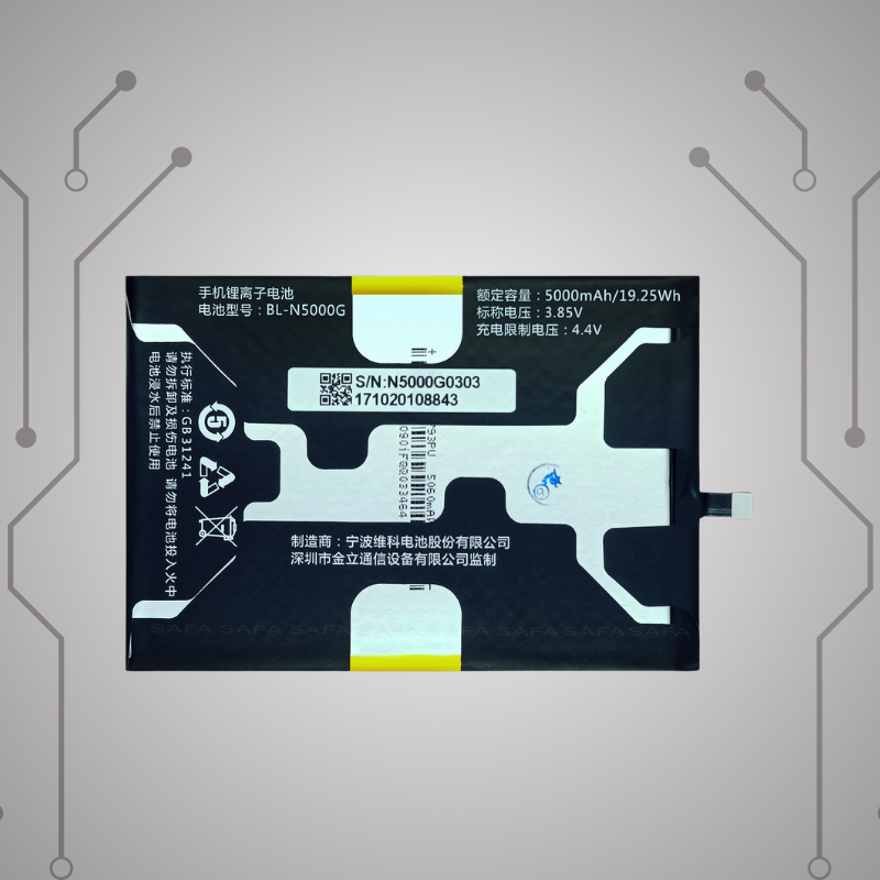 Safa Original Mobile Battery For Gionee M7 Power-5000MAh (BL-N5000G)