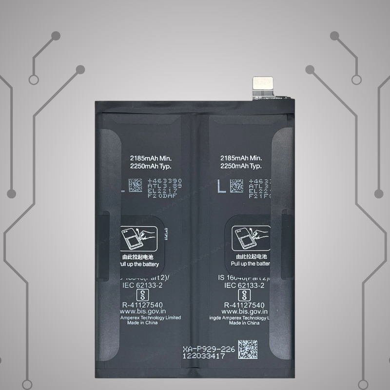 Safa Original Mobile Battery For OPPO Reno 8 Pro-4500MAh (BLP929)