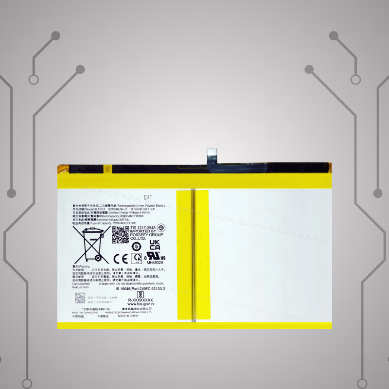 Safa Original Mobile Battery For OPPO Pad Air (OPD2102A)-7100MAh (BLT004)