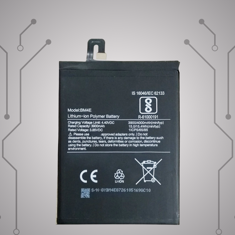 Safa Original Mobile Battery For Xiaomi POCO F1-4000mAh (BM4E)