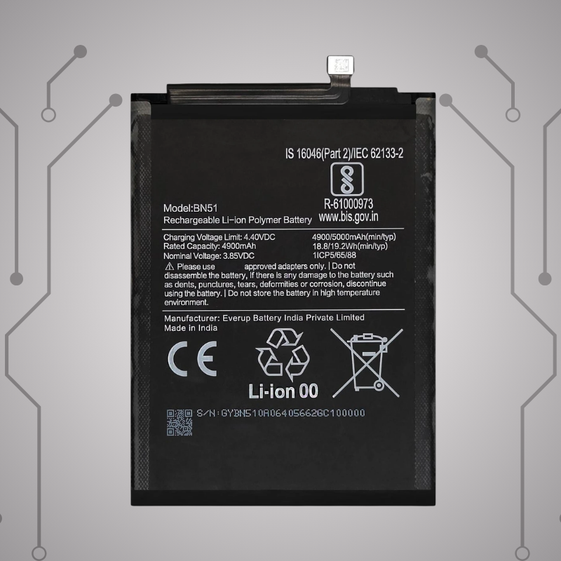 Safa Original Mobile Battery For Redmi 8-5000MAh (BN51)