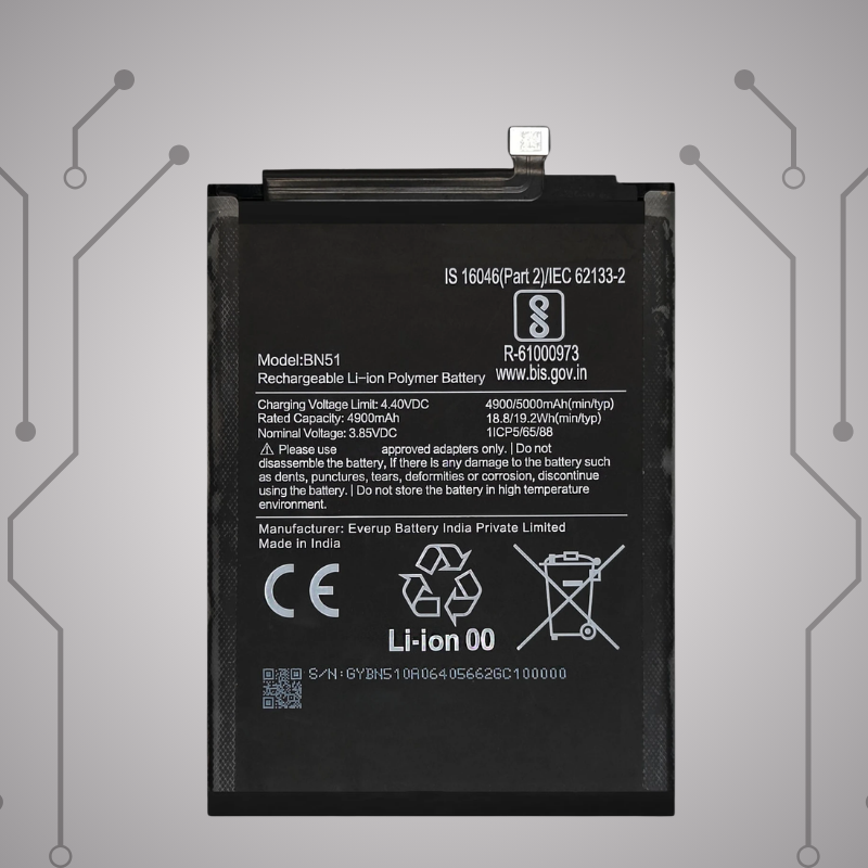 Safa Original Mobile Battery For Redmi 8A-5000MAh (BN51_BAT8A)