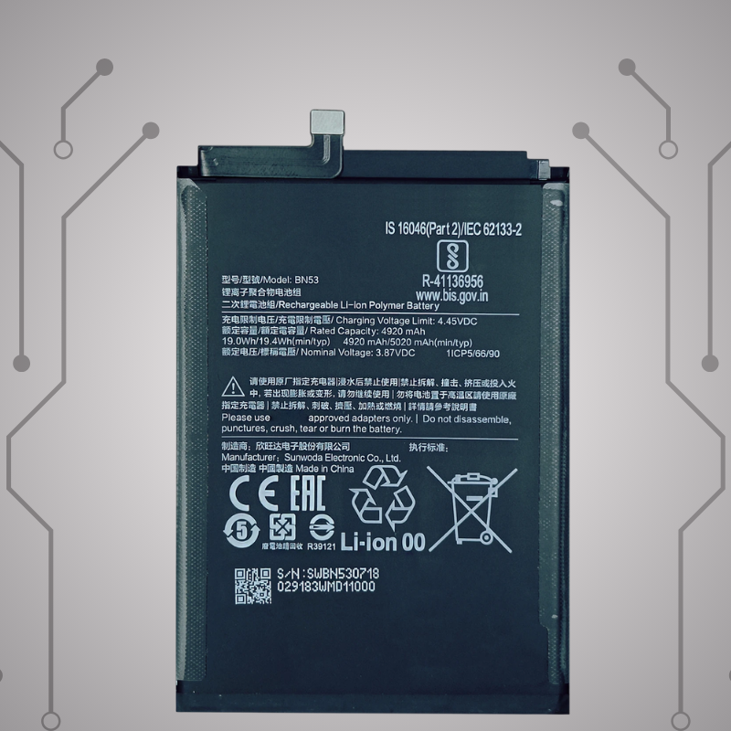 Safa Original Mobile Battery For POCO M2-5020MAh (BN54)