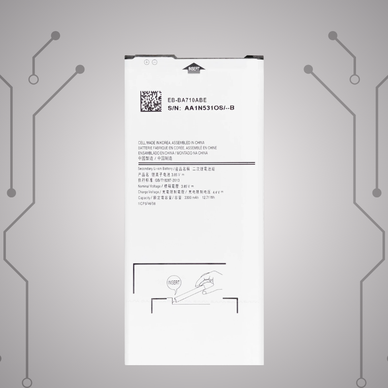 Safa Original Mobile Battery For Samsung Galaxy A7 2016-3300MAh (EB--BA710ABE)