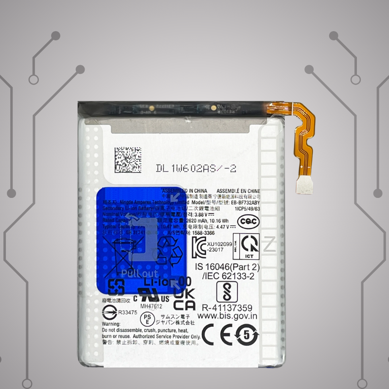 Safa Original Mobile Battery For Samsung Galaxy Z Flip 5 - 2700MAh (EB-BF732ABY)