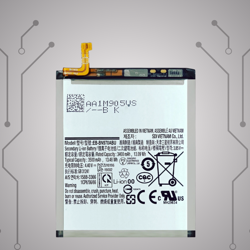 Safa Original Mobile Battery For mobile Galaxy Note 10-3500MAh (EB_BN970ABU)