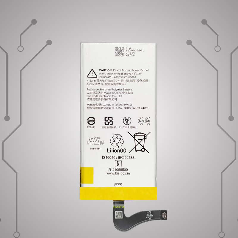 Safa Original Mobile Battery For Google Pixel 4 XL-3700MAh (G020J-B)