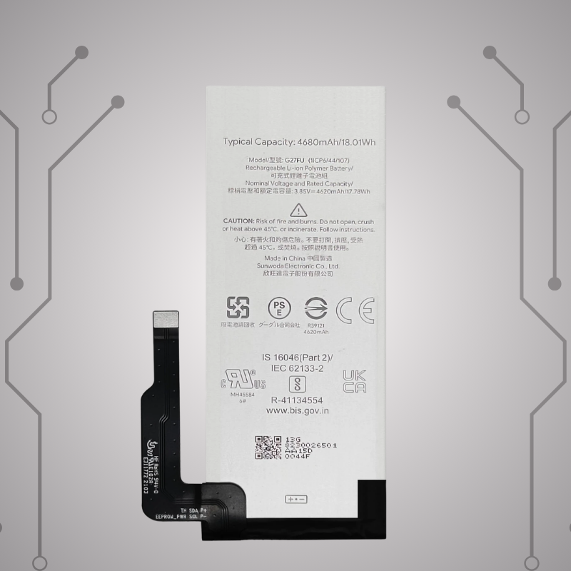Safa Original Mobile Battery For Google Pixel 5A 5G 4680MAh (G27FU)