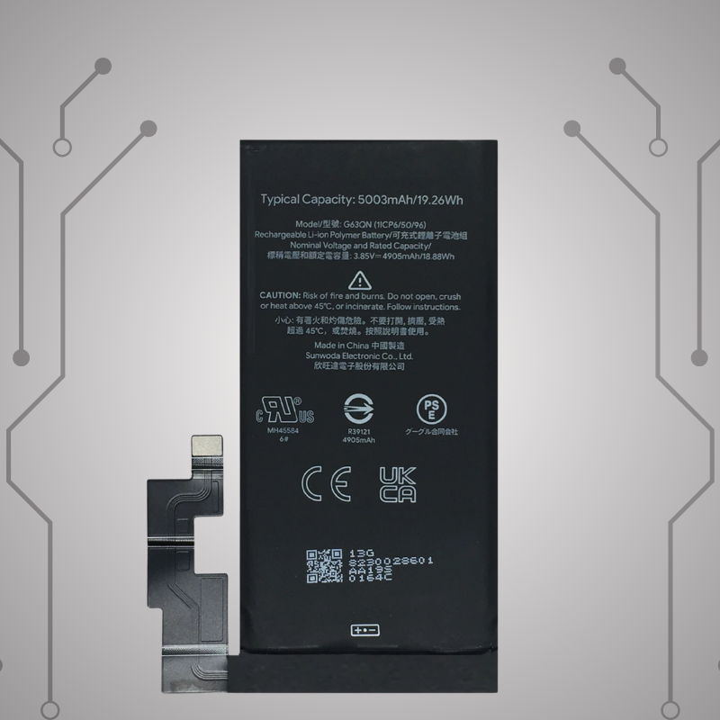 Safa Original Mobile Battery For Google Pixel 6 Pro-5003MAh (G63QN)