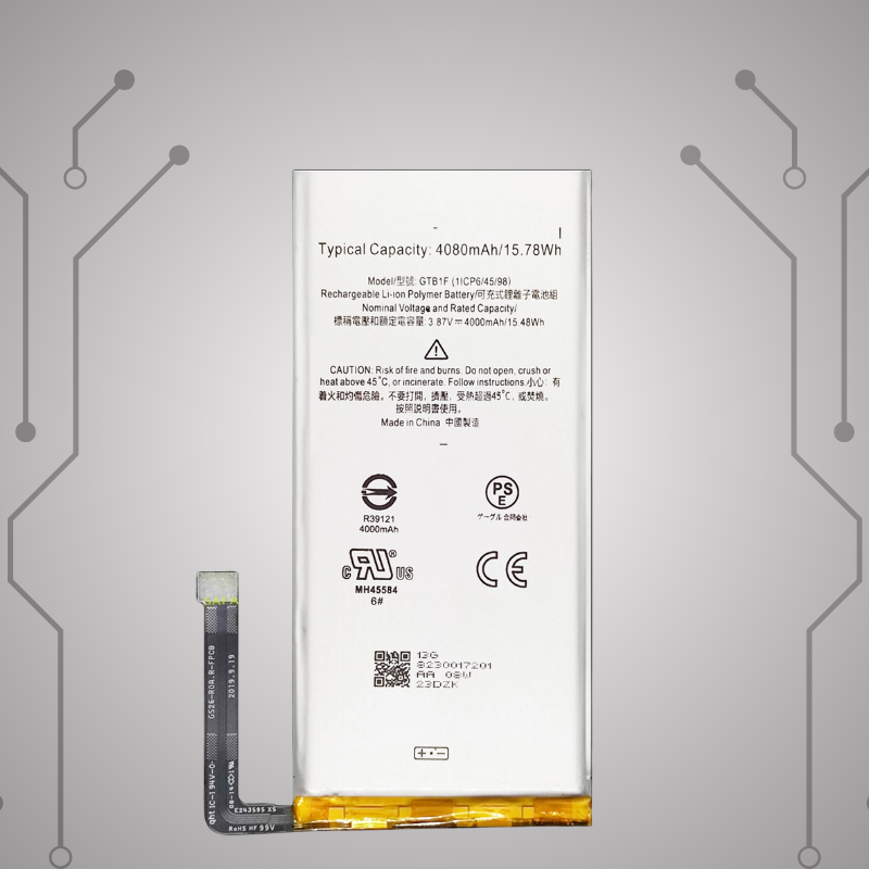 Safa Original Mobile Battery For Google Pixel 5-4080MAh (GTB1F_BAT)