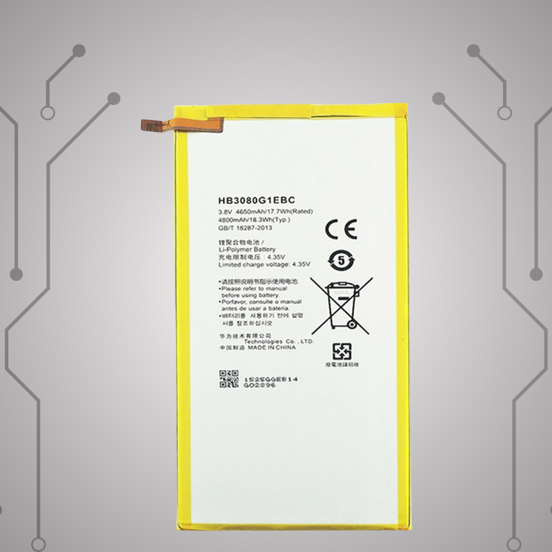 Safa Original Mobile Battery For Honor MediaPad T3 8-inch (KOB-L09) / MediaPad T3 10 9.6-inch (AGS-L09)-4800MAh (HB3080G1EBC)