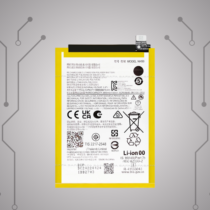 Safa Original Mobile Battery For Motorola E32-5000MAh (NH50)