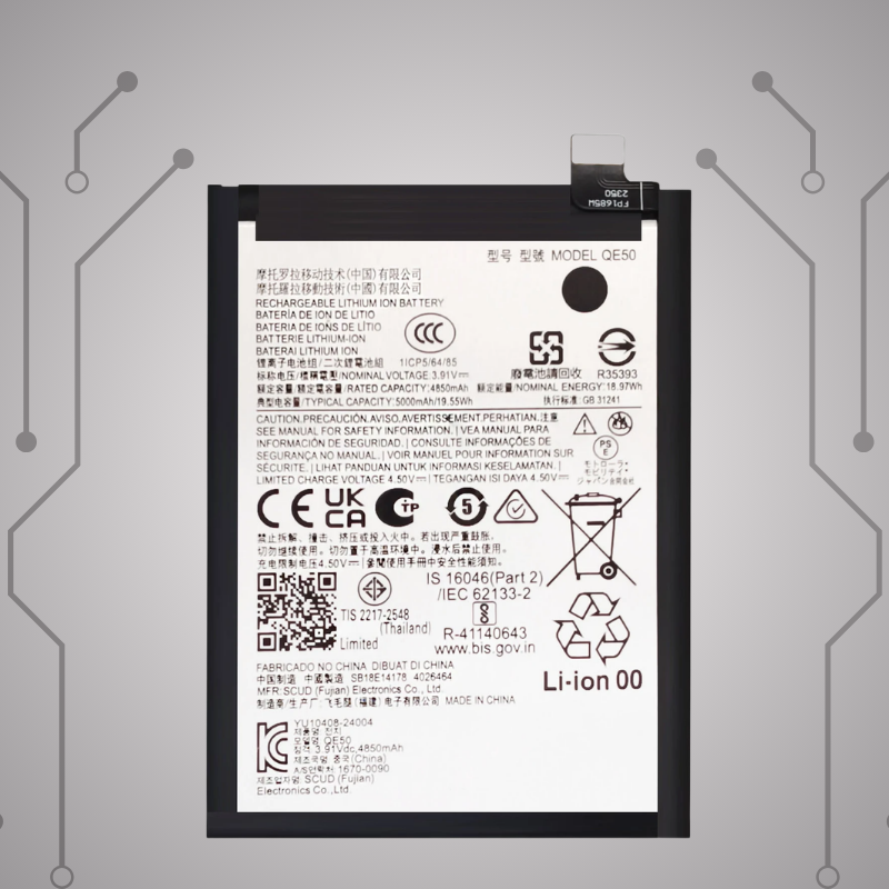 Safa Original Mobile Battery For Motorola G85 5G-5000MAh (QE50)