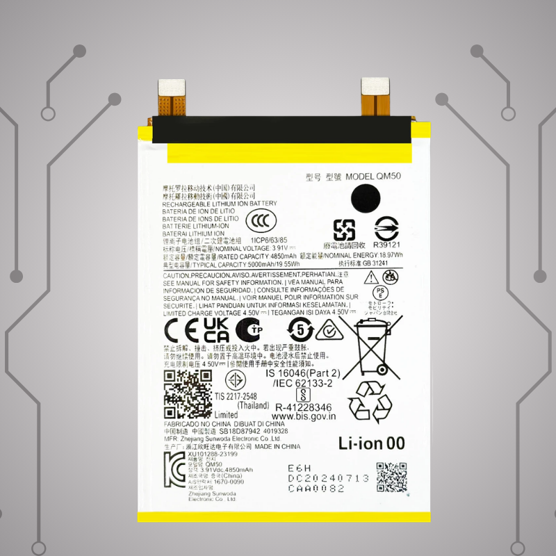 Safa Original Mobile Battery For Motorola Edge 40 Neo-5000MAh ( QM50 )