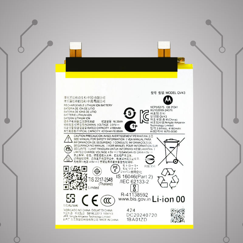 Safa Original Mobile Battery For Motorola Edge 50 Neo-4310MAh (QV43)