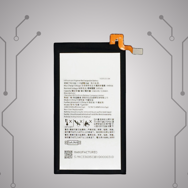 Safa Original Mobile Battery For BlackBerry Key 2-3500MAh ( TLP035B1)