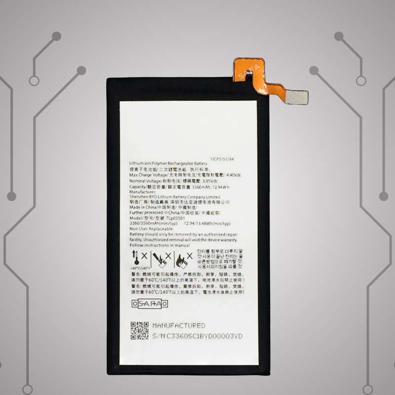 Safa Original Mobile Battery For BlackBerry Key 2-3500MAh (TLP035B1)