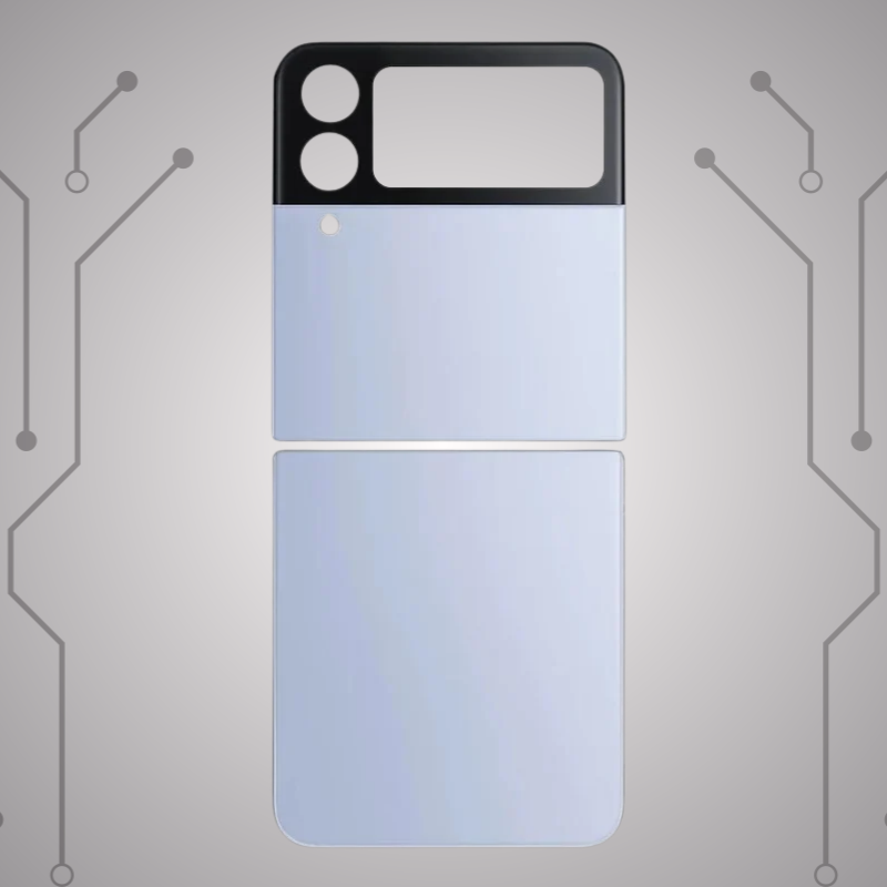 Safa Original Samaung Galaxy Z Flip 4 5G Back Panel - Blue