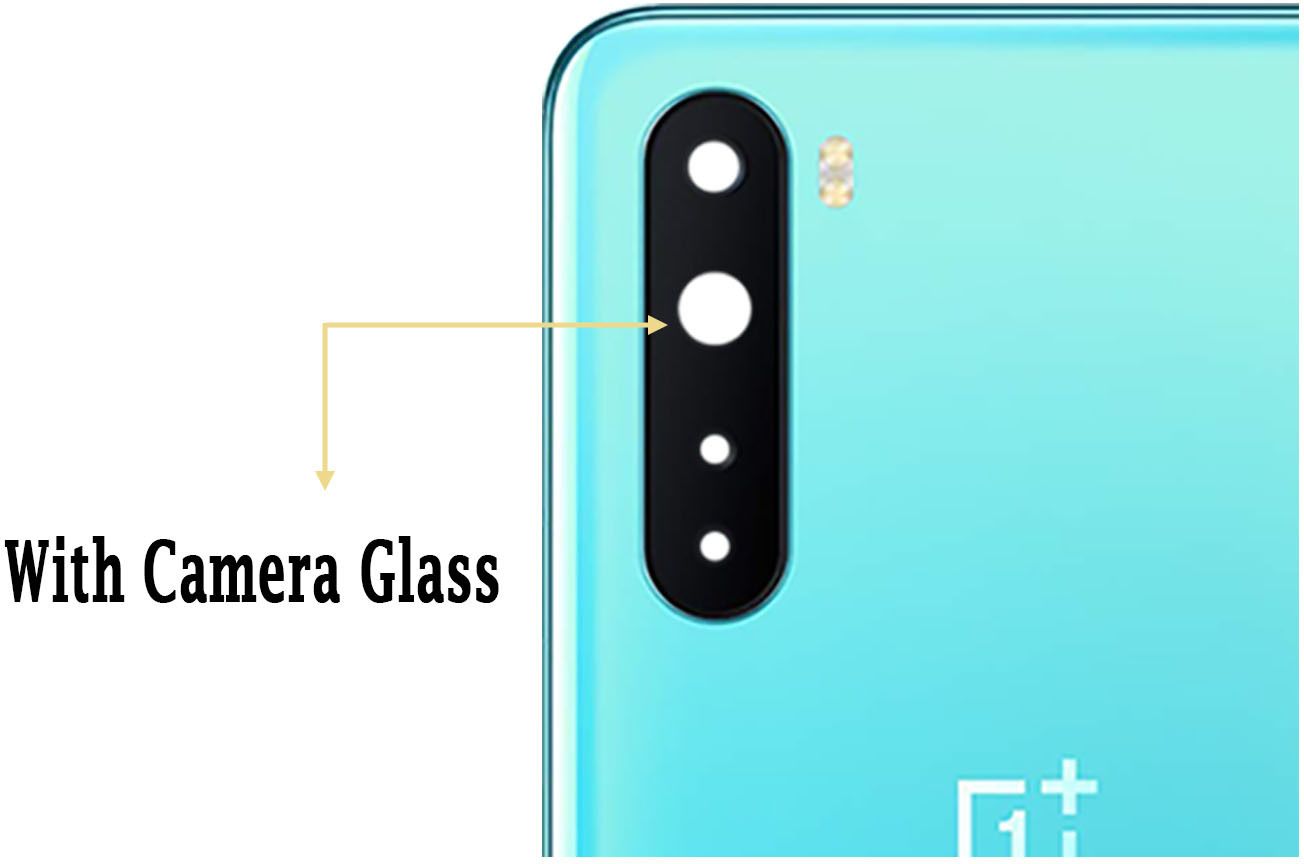 Oneplus Nord With Camera Glass Back Panel - Blue