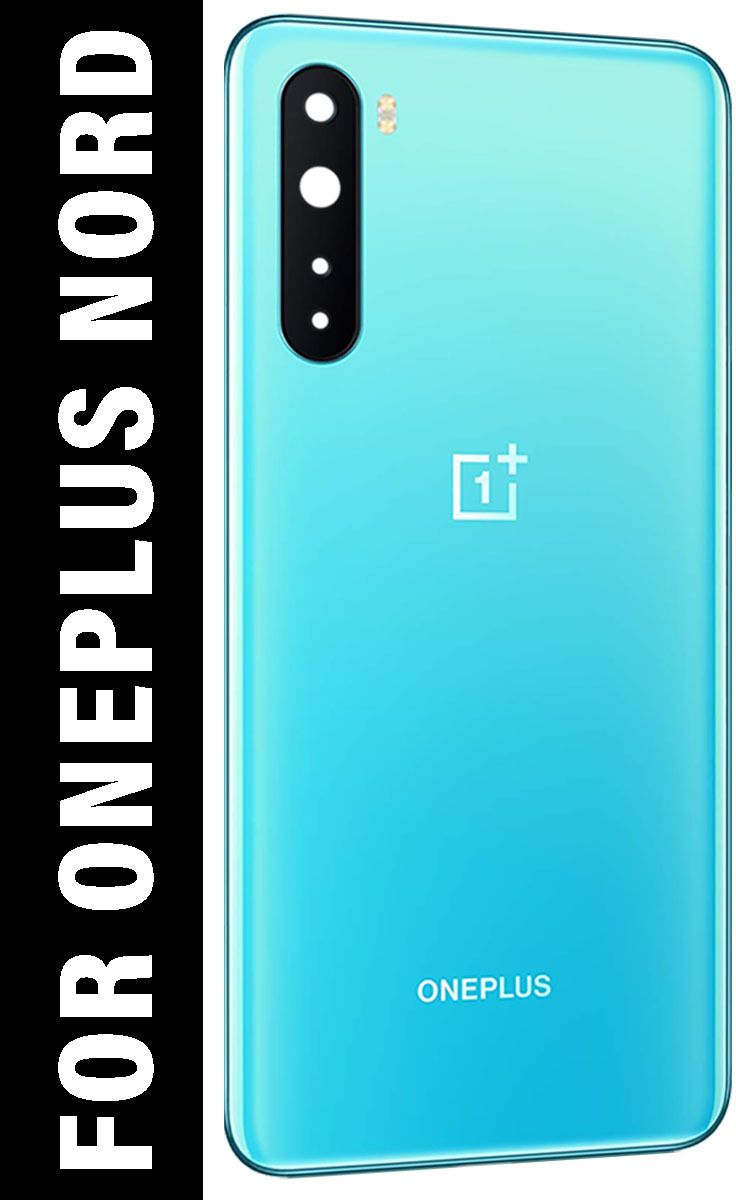 Oneplus Nord With Camera Glass Back Panel - Blue
