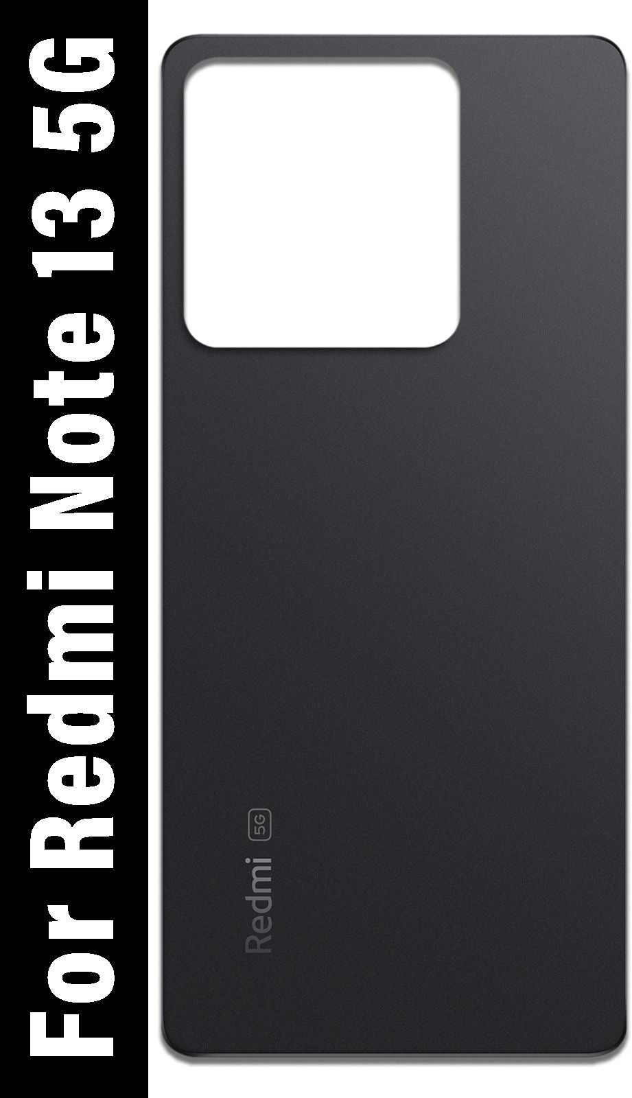 Redmi Note 13 5G Back Panel - Black