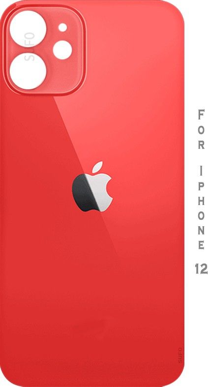 Apple iPhone 12 Back Panel - Red