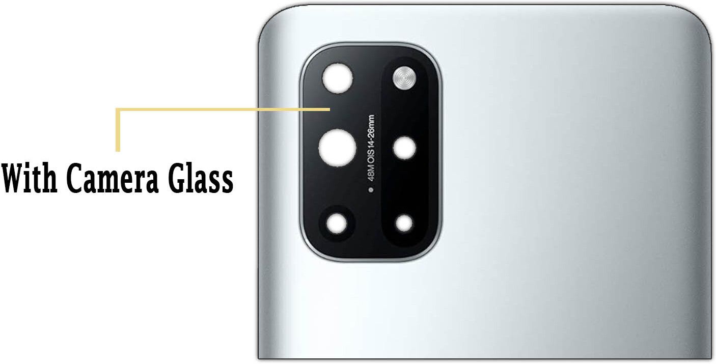 OnePlus 8T With Camera Glass Back Panel - Silver