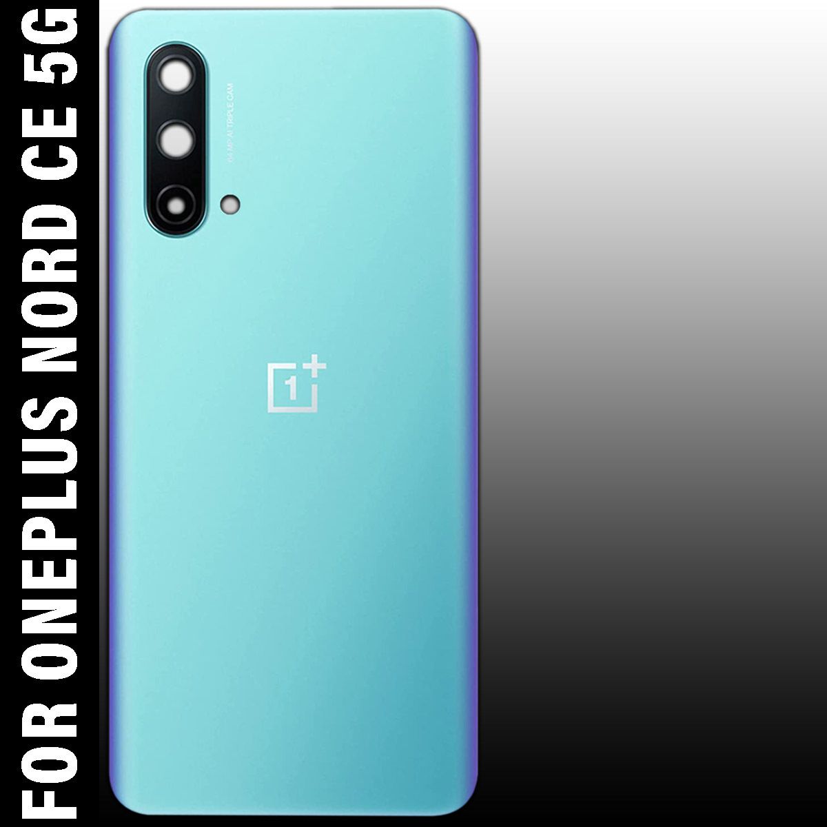 OnePlus CE 5G With Camera Glass Back Panel - Blue