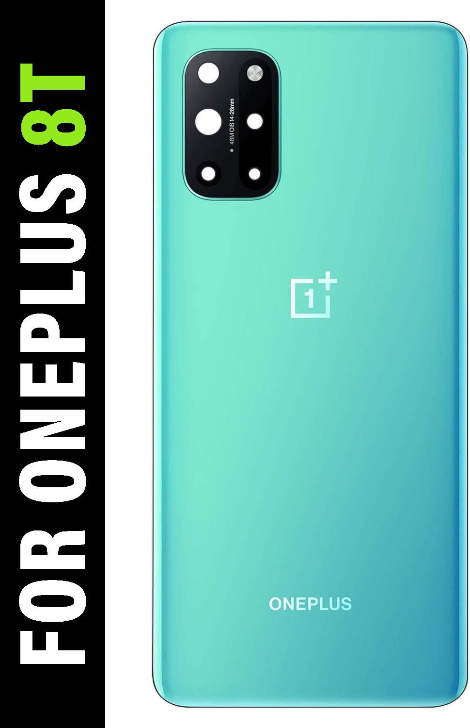 OnePlus 8T With Camera Glass Back Panel - Green