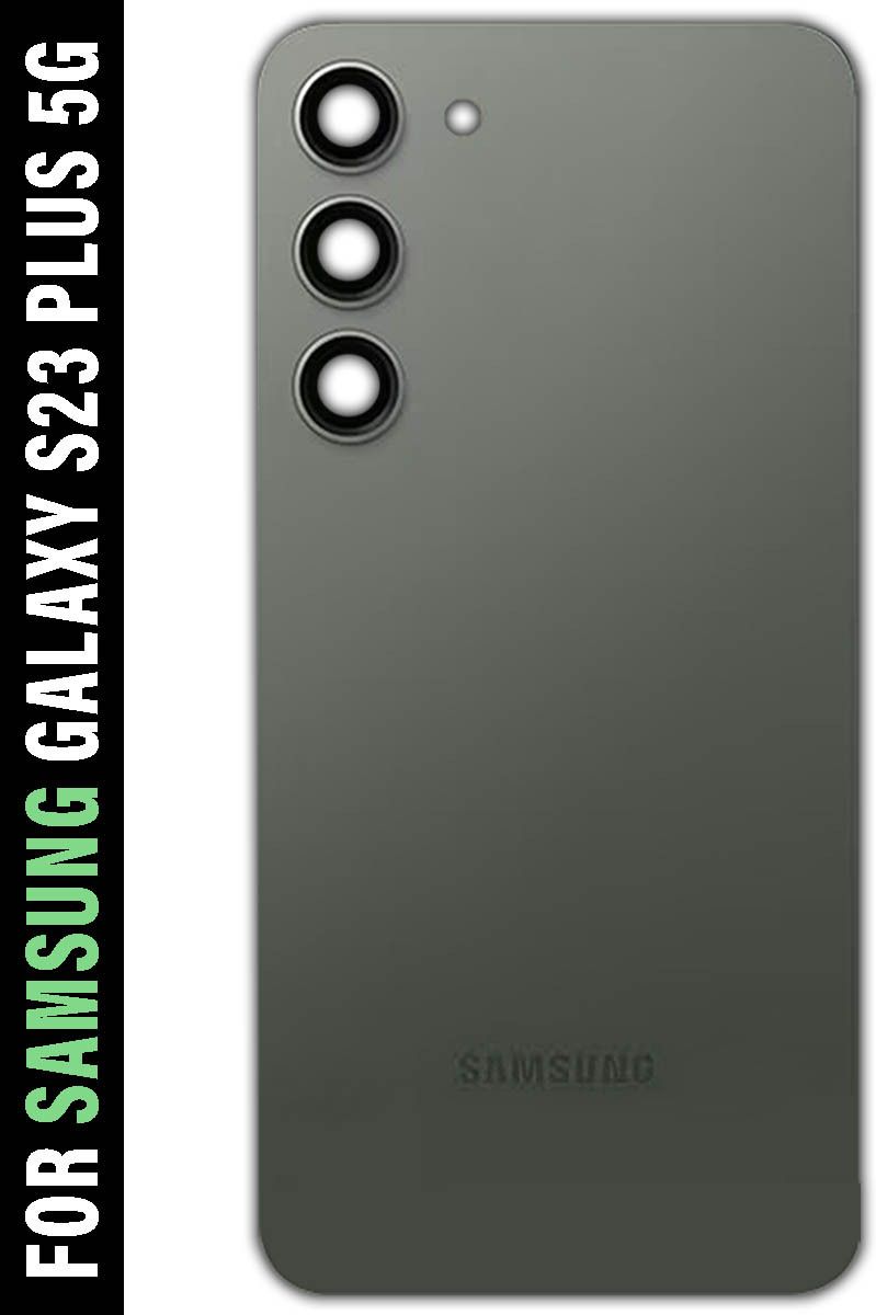 Samsung Galaxy S23+ Plus 5G With Camera Glass Back Panel - Green
