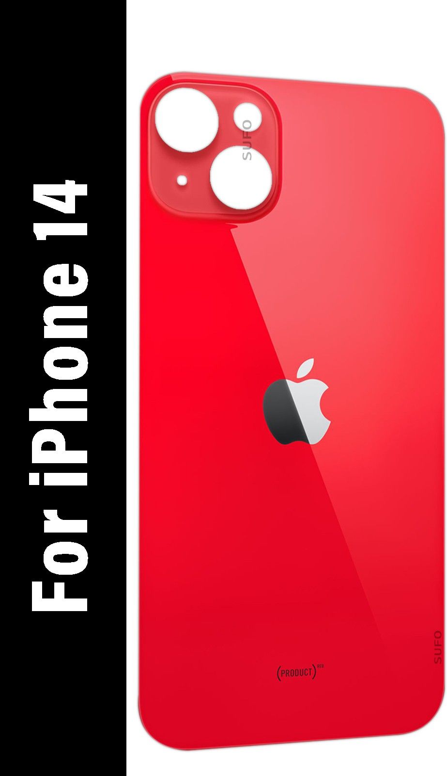 Apple 14 Back Panel - Red