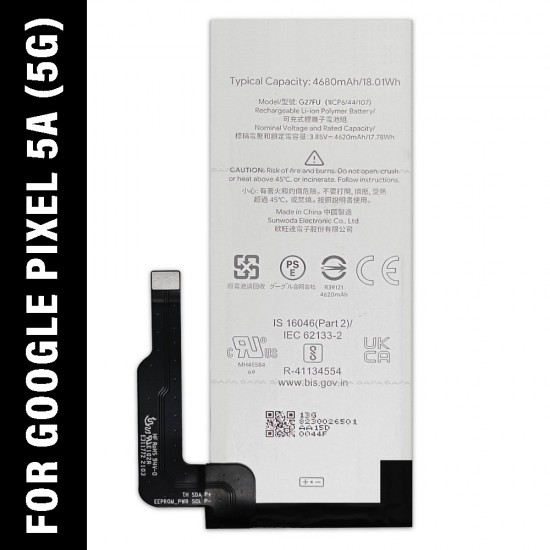 Safa Mobile Battery For Google Pixel 5A 5G - 4680mAh 