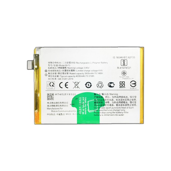 Safa Mobile Battery For VIVO Y95 / Y93 / Y91 / Y91i - 4030mAh