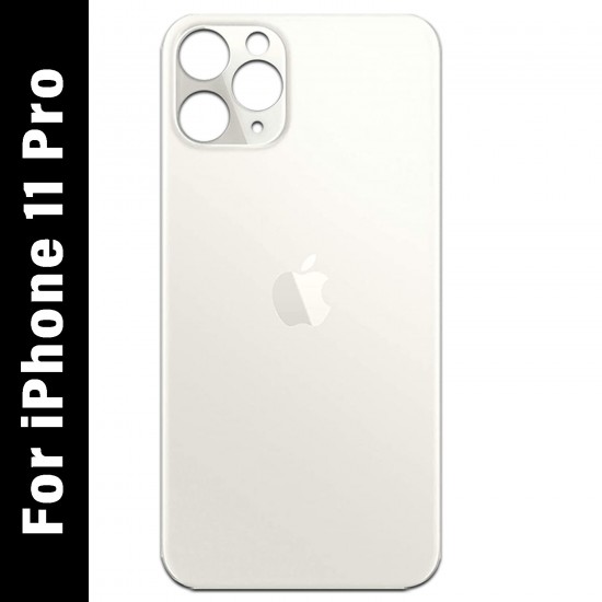 Safa Apple iPhone 11 Pro Back Panel (Silver)