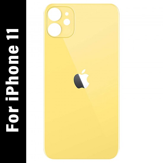 Safa Apple iPhone 11 Back Panel (Yellow)