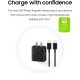 SAFA New 25W Samsung Super Fast Charger With Data Cable (Black)