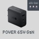 SAFA 65W Nothing Charger Power GaN 3A 3 Port (Only Adapter, Black) 