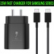 SAFA 25W Samsung Super Fast Charger With Data Cable (Black)