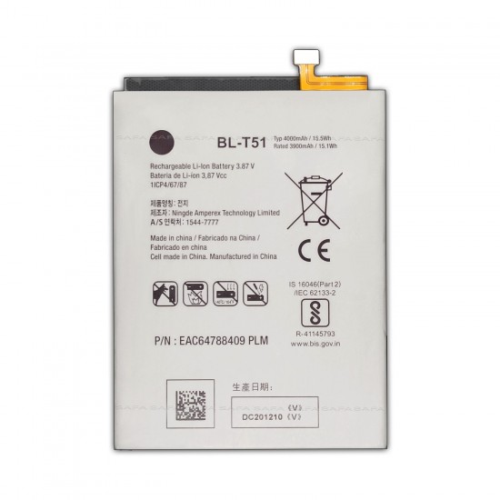 Safa Mobile Battery For LG K42 / K52 / K62 - 4000MAh