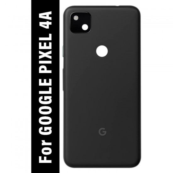 Safa Google Pixel 4A Back Panel  (Just Black)